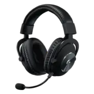 Ett par Logitech G Pro X hörlurar
